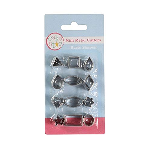 Mini Metal Cutters - Basic Shape - 12 piece von Culpitt