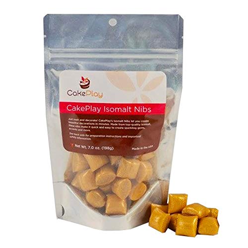 CakePlay Gold Isomalt Nibs by CakePlay von CakePlay