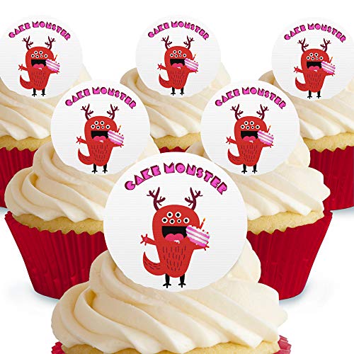 Cakeshop Tortenaufsatz / Kuchendekoration, essbar, vorgeschnitten, hochwertig, Rot 12 x Pre-cut Premium Wafer Paper Toppers Cakeshop Tortenaufsatz / Kuchendekoration, essbar, vorgeschnitten, hochwertig, Rot 12 x Pre-cut Premium Wafer Paper Toppers von Cakeshop