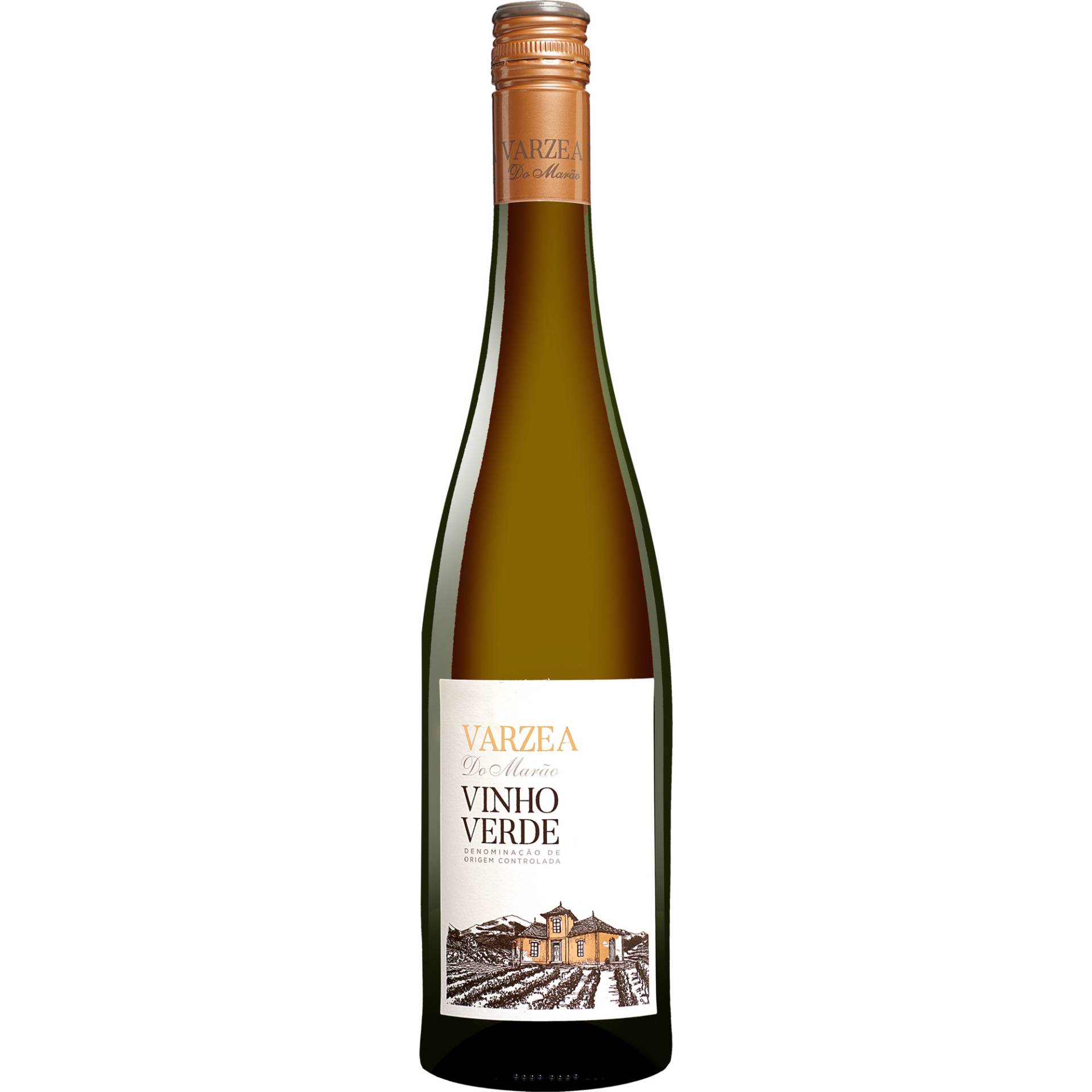 Varzea Do Marão Vinho Verde 2023  0.75L 8.5% Vol. Weißwein Halbtrocken aus Portugal von Calçada Wines