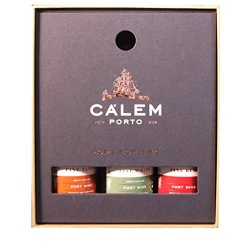 Calem Port For Two Box mit 3 Flaschen a 0,2 L 0.20 Liter von Calem
