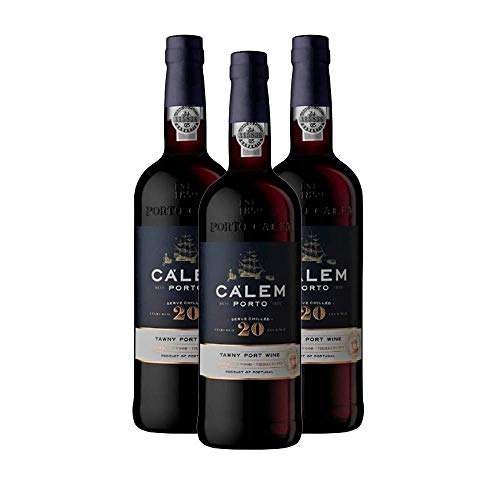 Portwein Calem 20 years - Dessertwein - 3 Flaschen von Calem