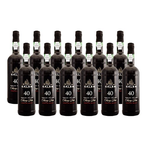 Portwein Calem 40 years - Dessertwein- 12 Flaschen von Calém