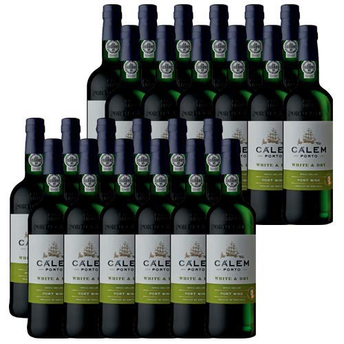 Portwein Calem White and Dry - Dessertwein - 24 Flaschen von Calem