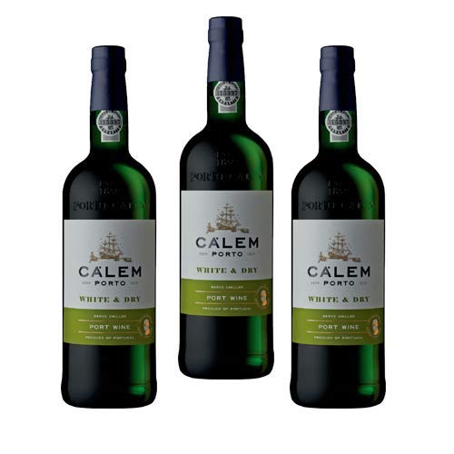 Portwein Calem White and Dry - Dessertwein - 3 Flaschen von Calem