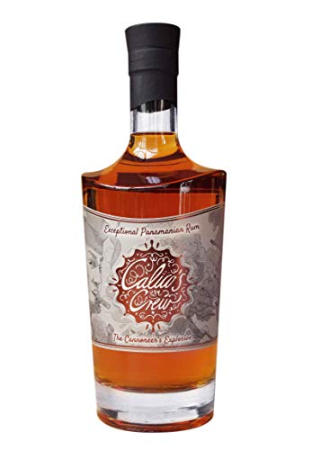 Calico's Crew | 1x 0,7 l Premium Rum aus Panama – 48% vol. und 8 Jahre alte Reifung im Fass – mit feiner Note von Kakao und dunkler Schokolade – edle Flasche als Geschenk | The Cannoneer's Explosive Calico's Crew | 1x 0,7 l Premium Rum aus Panama – 48% vol. und 8 Jahre alte Reifung im Fass – mit feiner Note von Kakao und dunkler Schokolade – edle Flasche als Geschenk | The Cannoneer's Explosive von Calico's Crew