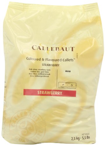 Aromatisierte Dekormasse - Strawberry, Callets, 2,5 kg Aromatisierte Dekormasse - Strawberry, Callets, 2,5 kg von Callebaut