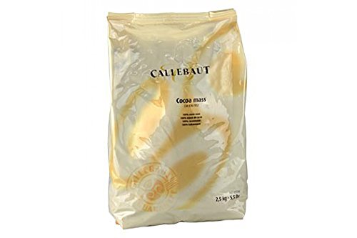 Callebaut 100% Kakao Mass Chunk/Disc Form, 2 Pfund Bag von Callebaut