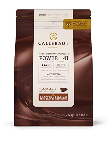 Callebaut 2,5kg Milch 41% Power Easimelt Schokoladenstückchen von Callebaut