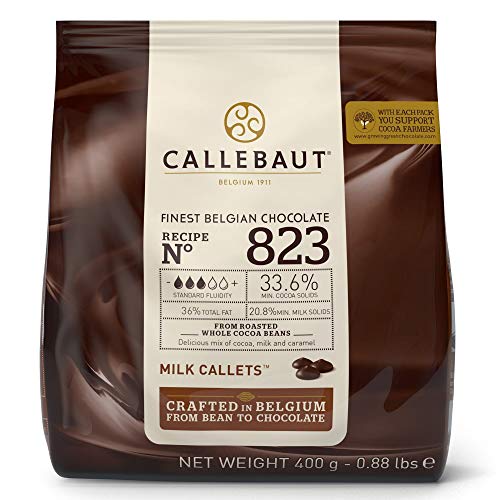 Callebaut 34% Milk Chocolate '823' Callets - Pack Size = 7x0.4kg von Callebaut
