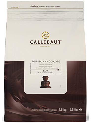 Callebaut Dark Chocolate Callets for Fountains - Pack Size = 8x2.5kg von Callebaut