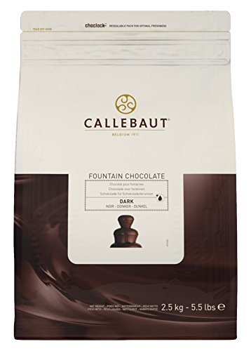 Callebaut Dunkelschokolade für Springbrunnen 2,5 kg von Callebaut