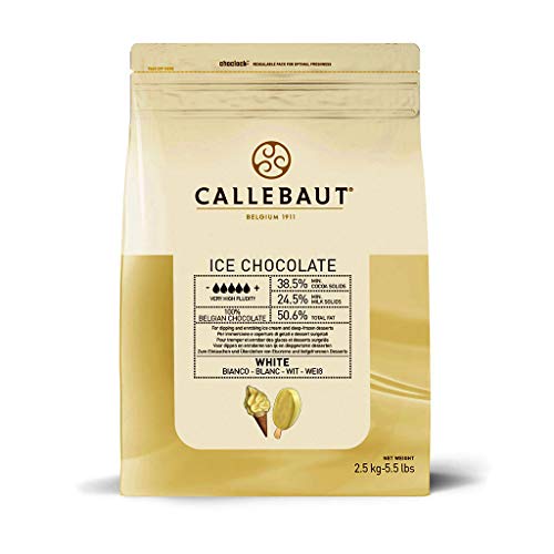 Callebaut Eisschokolade weiß - Beutel 2,5 kg von Callebaut