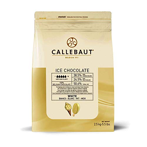 Callebaut Eisschokolade weiß - Beutel 2,5 kg Callebaut Eisschokolade weiß - Beutel 2,5 kg von Callebaut