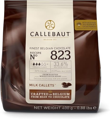 Callebaut Feinste belgische Milchschokolade, 400 g von Callebaut