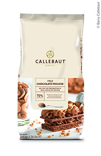 Callebaut Milk Chocolate Mousse Powder Mix - Pack Size = 10x800g von Callebaut