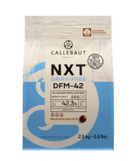 Callebaut NXT Dairy-Free Milk VEGAN DFM-42, Schokoladenanteil 42,3%, 2500g von Callebaut