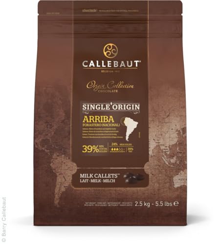 Callebaut Origin, Arriba 39% Milchschokoladenchips 2,5kg von Callebaut