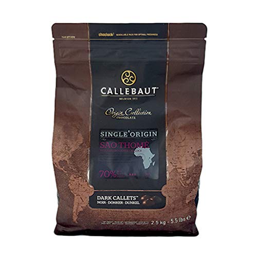 Callebaut Saothome 70 Prozent Dark Origin Couverture Schokolade 2,5 kg von Callebaut