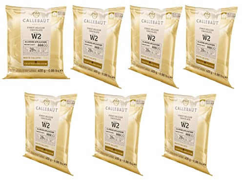 Callebaut White Chocolate 'W2' Callets - Pack Size = 7x0.4kg Callebaut White Chocolate 'W2' Callets - Pack Size = 7x0.4kg von Callebaut