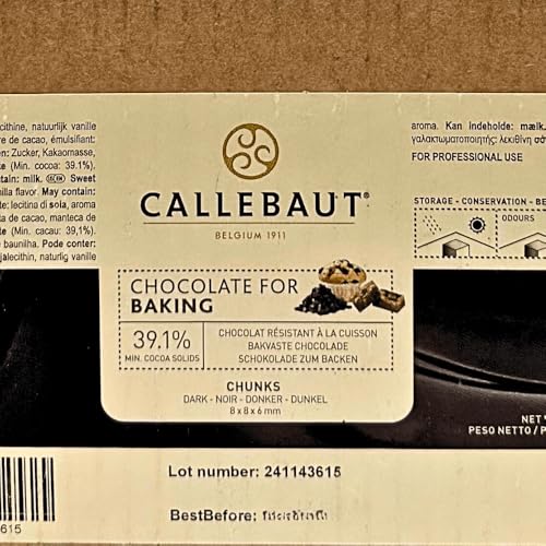 Chocolate Chunks, dunkel, backstabil 10 kg, Callebaut von Callebaut