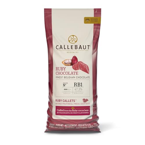 Ruby - Rosa Schokolade (47,3%), Callets Couverture, 10kg, Callebaut, 10 kg von Callebaut