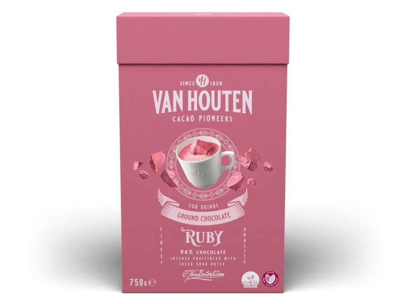Van Houten Trinkschokolade Ruby 750g von Callebaut