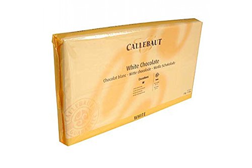 Weiße Schokolade, mit Karamellnote, Block, 26% Kakaobutter, 30% Milch, 5 kg von Callebaut