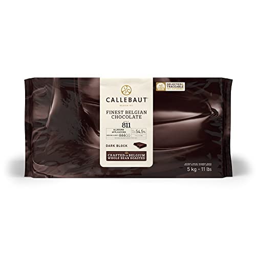 Zartbitterschokolade, Block, für Pralinen, 53% Kakao, 5 kg von Callebaut