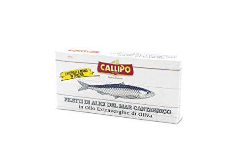 Callipo Filetti Di Alici Del Mare Cantabrico Evo Gr 50 von Giacinto Callipo