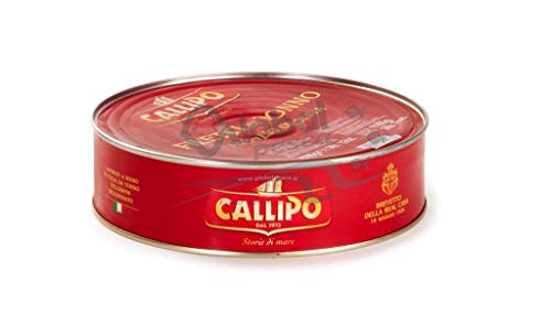 Callipo Tonno all'olio di oliva Thunfisch in Olivenöl Scheibe 1700gr aus Italien Callipo Tonno all'olio di oliva Thunfisch in Olivenöl Scheibe 1700gr aus Italien von Callipo