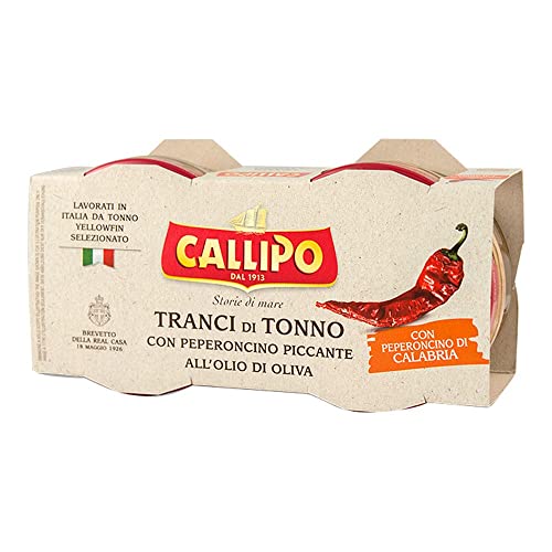 Tranci Di Tonno Con Peperoncino Piccante Callipo 2 X 70 G von Callipo