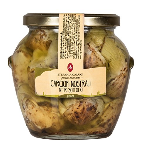 Eingelegte ganze Artischocken in Öl 314 ml. - Calugi Eingelegte ganze Artischocken in Öl 314 ml. - Calugi von Calugi