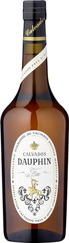 Dauphin Calvados– Fruchtbetonter Apfelbrand aus der Normandie mit 40% vol. (1 x 0,7l) von Calvados Dauphin