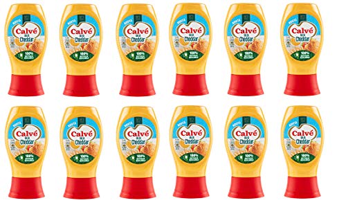 12x Calvé Salsa Cheddar Tafelsauce Soße Cheddar-Sauce Squeeze Würzsaucen 100% recycelbare Flasche 245ml 12x Calvé Salsa Cheddar Tafelsauce Soße Cheddar-Sauce Squeeze Würzsaucen 100% recycelbare Flasche 245ml von Calvé