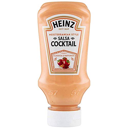 3 x Heinz Salsa Cocktail Mediterrean Style Classica e Raffinata Tischsoßen Cocktail Sauce Salat Sauce Top Down 220 ml 3 x Heinz Salsa Cocktail Mediterrean Style Classica e Raffinata Tischsoßen Cocktail Sauce Salat Sauce Top Down 220 ml von Calvè