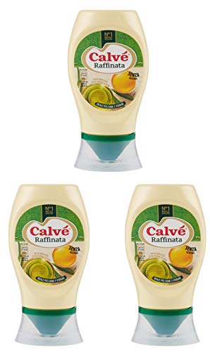 3x Calve Calvè Mayonnaise Raffinata mayo Fritessoße Soße Sauce squeeze 225ml von Calvè