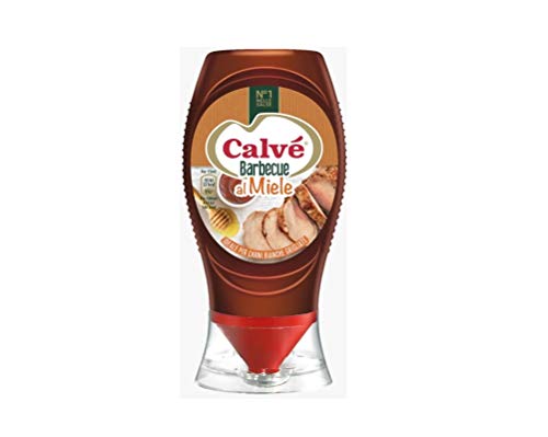 3x Calvé Salsa Barbecue al Miele Tafelsauce Soße Honig Barbecue Sauce 250ml süßer Geschmack Würzsaucen 3x Calvé Salsa Barbecue al Miele Tafelsauce Soße Honig Barbecue Sauce 250ml süßer Geschmack Würzsaucen von Calvé