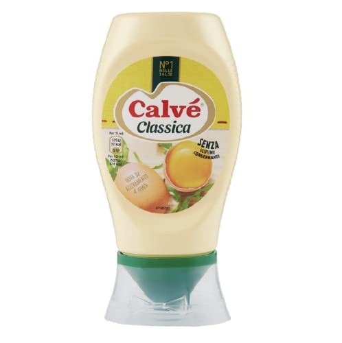 6x Calvé Klassik Mayonnaise Fritessoße Soße Sauce 250ml mit Eiern aus Nährboden 6x Calvé Klassik Mayonnaise Fritessoße Soße Sauce 250ml mit Eiern aus Nährboden von Calvè