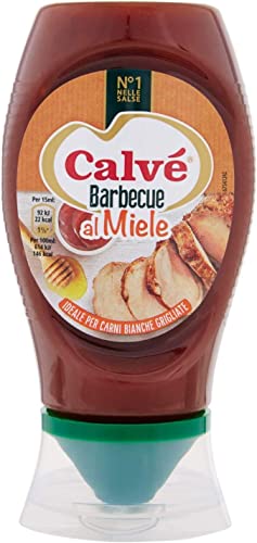 6x Calvé Salsa Barbecue al Miele Tafelsauce Soße Honig Barbecue Sauce 250ml süßer Geschmack Würzsaucen 6x Calvé Salsa Barbecue al Miele Tafelsauce Soße Honig Barbecue Sauce 250ml süßer Geschmack Würzsaucen von Calvé