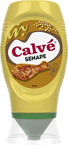 6x Calvé senape Fritessoße Soße Sauce mustard würzig Geschmack Senf 250ml von Calvé