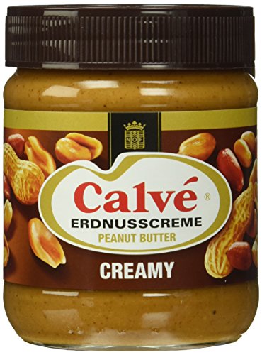 Calve Erdnusscreme Creamy, 12er Pack (12 x 350 g) von Calve