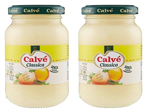 Calvè: "Classica" italienische Mayonnaise 225 ml Dose (2 Stück) insgesamt 450 ml von Calvè