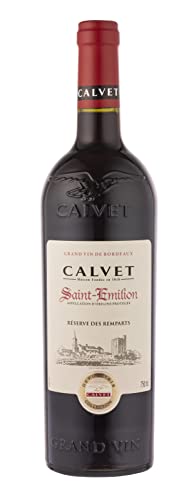 Calvet - Rotwein Saint Emilion, Réserve des Remparts, Grand Vin de Bordeaux, Frankreich (1 x 0.75 l) von Calvet