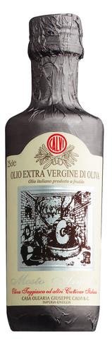 Calvi Natives Olivenöl extra "Mosto Argento", Cuvée aus ligurischen Taggiasca-Oliven, 250ml Calvi Natives Olivenöl extra "Mosto Argento", Cuvée aus ligurischen Taggiasca-Oliven, 250ml von Calvi
