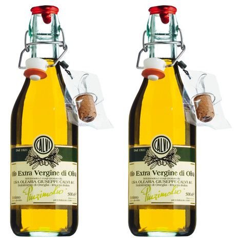 Calvi - Pinzimolio - OLIVENÖL EXTRA VERGINE - Coupage ungefiltert - 2x 500 ml von Calvi