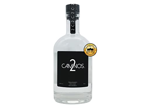 2Caminos Tequila Blanco / 2022: * Double Gold * Winner at the Berlin International Spirits Competition/Premium Tequila / 100% Agave / 700ml / Tequila with Attitude! von Cam2nos