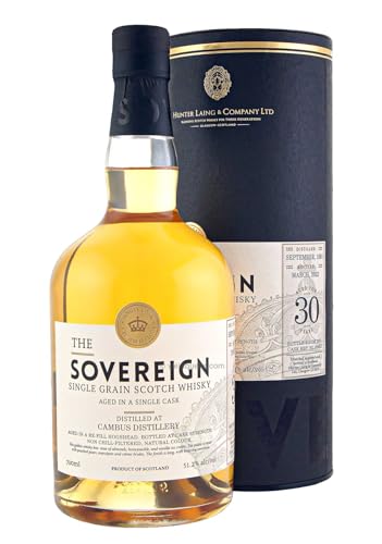 Cambus Whisky The Sovereign 30 Jahre 0,7l, 51,2% vol. - Hunter Laing Cambus Whisky The Sovereign 30 Jahre 0,7l, 51,2% vol. - Hunter Laing von Cambus
