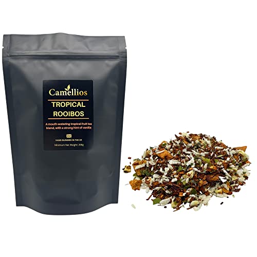 Tropical Rooibos Tee, Rooibos Tee, lose Blätter, Camellios (200 g) von Camellios