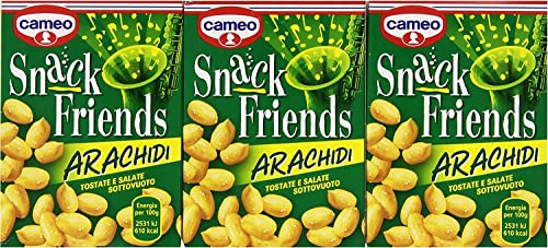 20x Cameo Snack Friends Arachidi Tostate e Salate Peanuts Geröstete und Gesalzene Erdnüsse Vakuumverpackung 40g 20x Cameo Snack Friends Arachidi Tostate e Salate Peanuts Geröstete und Gesalzene Erdnüsse Vakuumverpackung 40g von Cameo